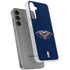 NBA New Orleans Pelicans Distressed Galaxy S24 Plus Clear Case